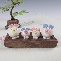 콩돼지가족 4P(흰색)