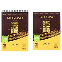 파브리아노 스케치 크로키북 HD02 90g, A3, 1개