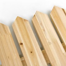 삼나무 울타리패널-삼각형 18T, 절단없음