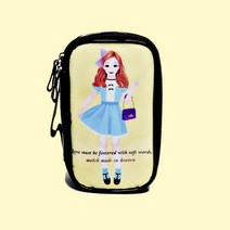 [no9405]큐티 에나멜 화장품 파우치 가방(필통형)