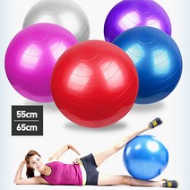 현아몰 런웨이브 요가 짐볼 55~65cm, 짐볼_레드