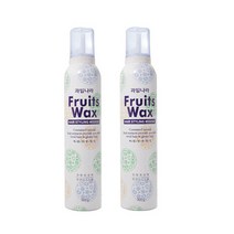 2개)과일나라 후르츠왁스 헤어스타일링 무스300g, 2개