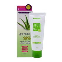 예쁜얼굴 미백 알로에베라 99% 수딩젤 튜브 150ml, 1개