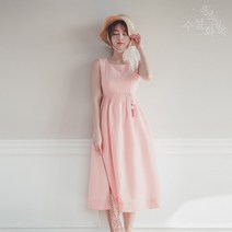 수설화 여름향기 민소매 원피스 5컬러