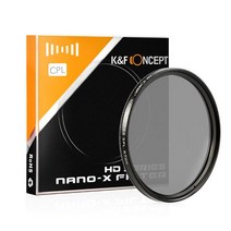 K&F Concept NANO-X MRC CPL 슬림 필터 모음., NANO-X CPL 55mm