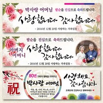 열두진주문 팔순현수막, 디자인E03