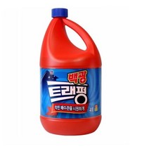 백광 트래펑 4L 대용량 배수구세정제, 4개