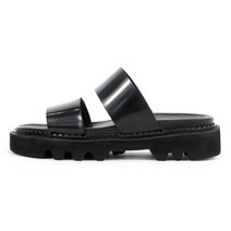 5.5cm 코만도 밴딩 슬리퍼 수제화(EL0172BK)