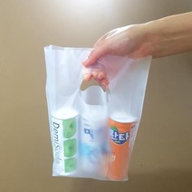 바이올팩키지 HD반투명링 쇼핑백 미니 100장