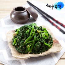 해물총각 시금치 아욱 열무 얼갈이 유채 무청시래기 간편 냉동야채, 1봉, 아욱1kg