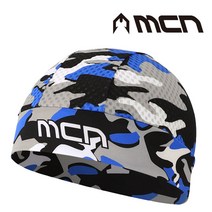 MCN 자전거 매쉬 스컬캡 카모블루