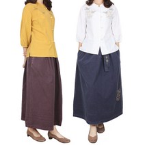 단아한의 여름 여성 꽃자수 면 저고리 개량한복 생활한복 벼리7부상의