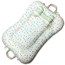 뽀송뽀송 국내수제작 땅콩침대 휴대보트침대 B_29 쁘띠가든, 베개미포함