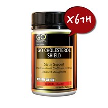 고헬씨 고 콜레스테롤 쉴드100캡슐 6통 / GO Healthy Go Cholesterol Shield, 100g, 6개