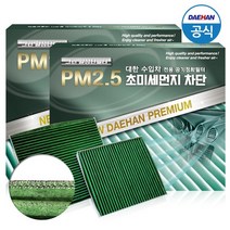 대한 PM2.5 그린활성탄 수입차에어컨필터, 1개, 혼다 s14 _ 제이드 (15년 2월 ~)