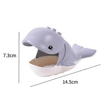 더뻔뻔 60종류 듀플로 호환 동물 공룡 사람 피규어 모음, 옵션035-고래