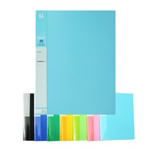 도리미 B4 클리어화일 20P 클리어파일, $X63_하늘