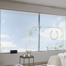 알뜨리 EVA 창문 베란다 방풍 비닐 방한 커튼 바람막이 방풍비닐, 1개