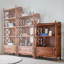 엔틱가구 모나코 책장 소 엔틱진열장, 단품