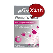 [굿헬스] 우먼스 멀티 (여성 종합비타민) 60정X2, 1개