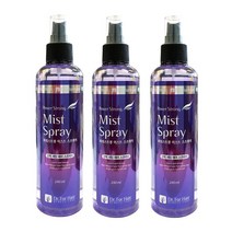 파워스트롱 미스트 헤어 스프레이 초강력 논-에어로졸 타입의 헤어스프레이 남자답게 하루종일 고정된, 3개, 240ml