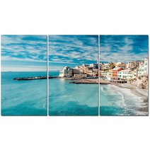 레드블랙 인테리어 소품 그림 3분할 직사각형 캔버스 액자세트 35종, 25