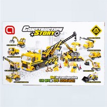 쥬크박스 8000중장비블럭(랜덤발송) 레고호환블록, 랜덤발송