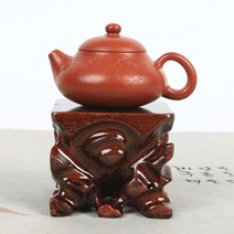 높은 사각 뿌리차탁