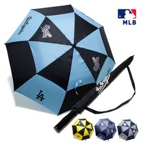MLB 75투컬러폰지 방풍 자동 장우산(대형 3컬러) 장우산