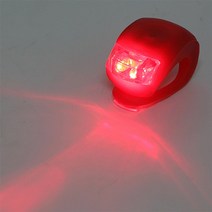 2개입 실리콘 자전거 안전등, 2개