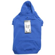 잭앤조이 베이직 애견 후드티, Nautical Blue