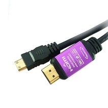 마하링크 고급형 HDMI to Mini HDMI 케이블/3D TV 완벽지원/HD 초고화질 해상도 지원/lg 삼성 레노마 한성 모니터 TV 연결 케이블/ [Ver1.4] 267936, 1.2M