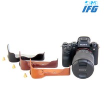 IFG 소니 A7RIII A7R3 A7RM3 속사케이스 하프케이스, 블랙