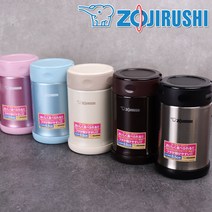 조지루시 보온 죽용도시락 350ml 500ml ( SW-EAE35), 다크브라운, 1개