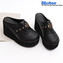 블리슈 카일리 통굽슬리퍼 6.5cm 9.5cm 2가지굽높이 가벼운슬리퍼