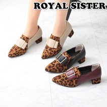 C3S 423 4cm 여성 빅사이즈가능 쿠션 스웨이드 TC 구두 미들힐 펌프스힐 부티힐