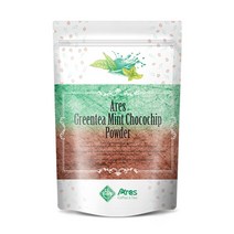 아레스 그린티민트 초코 칩 파우더 800g, 2팩, 2개