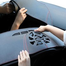 본투로드 더 올뉴쏘렌토 가죽 논슬립 대쉬보드커버, 더뉴쏘렌토(17~18년/센터유)