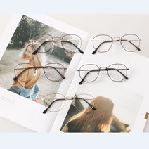 라피던트 레트로 다각 안경 49사이즈