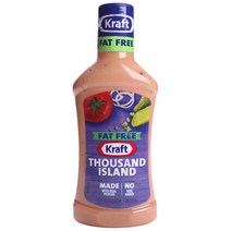 크래프트 팻 프리 사우전드 아일랜드 드레싱, 473ml, 1개
