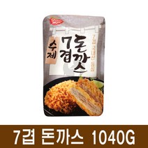 코스트코 DONG WON 동원 수제 7겹 돈까스 1 040g (국내산 돼지고기 등심 65%), 드라이아이스 추가포장 (한여름에 추가추천), 1040g, 1개