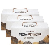 푸르담 남해 흑마늘 진액 즙, 90개입, 70ml