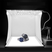 미니스튜디오 포토박스 LED, 1개, 4. LED 2줄+그림자방지패널