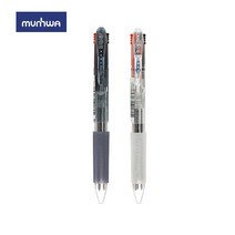 문화 3색볼펜 에스 0.7mm 12자루1타