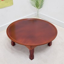 향림공예 원형 밥상 모음 1인 2인 4인 5인용 남원 접이식 교자상 대형 원형상, 원형일반600