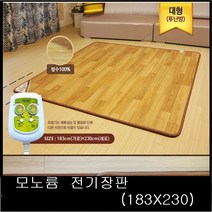 다온마루 모노륨 대형 2300x1830겨울 전기 매트 이불 요 장판 파는곳 종류 가격 따뜻한 거실 외풍 안방 모텔 콘도 전기세 호텔