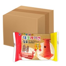 토단교재 데코레이션 찰흙, 50개, 베이지