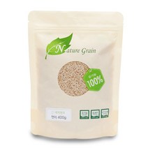 네이쳐그레인 유기농 현미알갱이 400g 이유식, 1개
