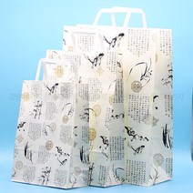 정원패키지 자동쇼핑백, 중:(가로)26cmX(폭)9cmX(높이)36cm=50장, 1개