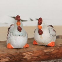 토종닭 부부인형 小 2p
